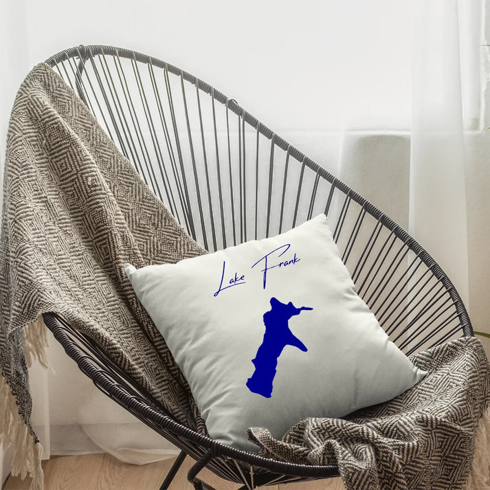 lifestyle image of Lake Frank Maryland Pillow