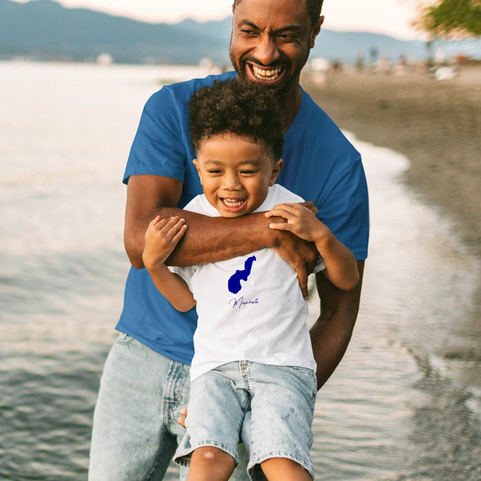 lifestyle image of Middle Pond Massachusetts Toddler T-shirt