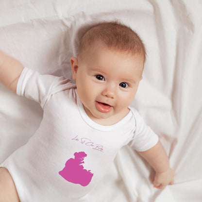 lifestyle image of Lake St. Clair Michigan Onesie