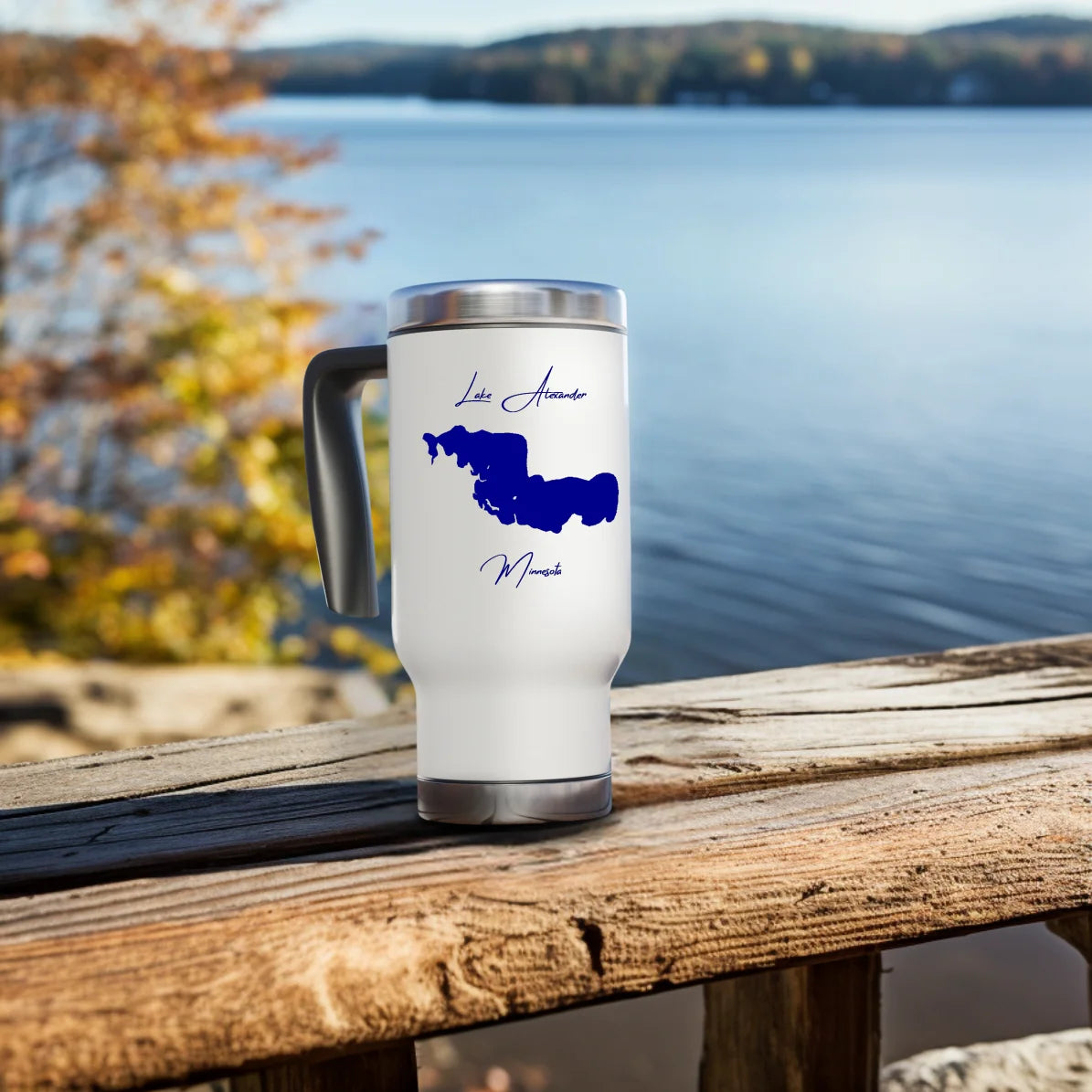 Travel Mug Lake Alexander Minnesota – Lakecessory
