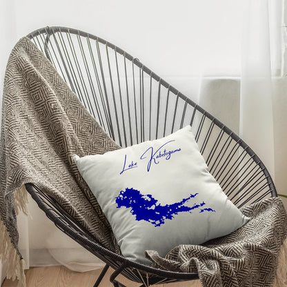lifestyle image of Lake Kabetogama Minnesota Pillow
