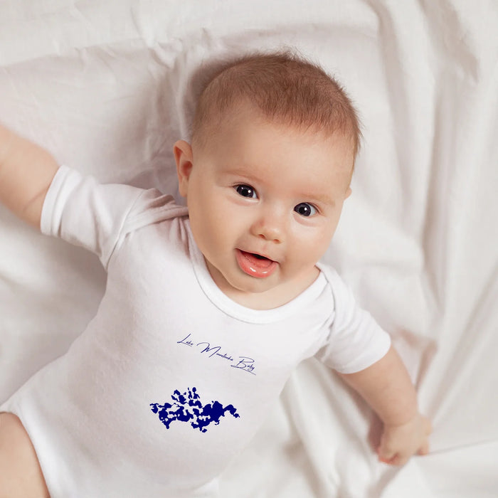 lifestyle image of Lake Minnetonka Minnesota Onesie