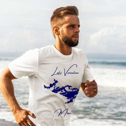 lifestyle image of Lake Vermilion Minnesota T-shirt