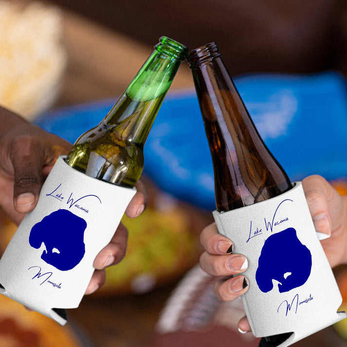 lifestyle image of Lake Waconia Minnesota Can Koozie