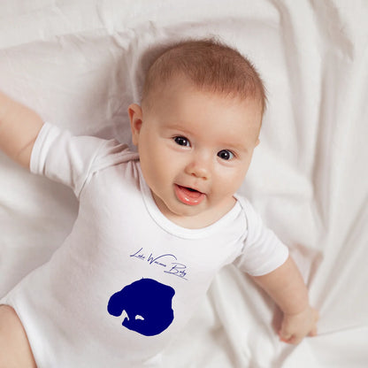 lifestyle image of Lake Waconia Minnesota Onesie