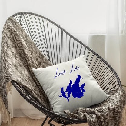 lifestyle image of Leech Lake Minnesota Pillow