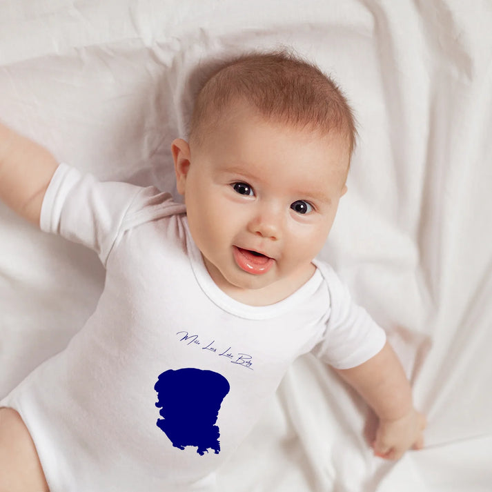 lifestyle image of Mille Lacs Lake Minnesota Onesie