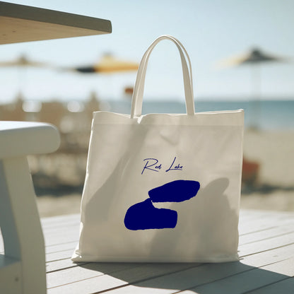 lifestyle image of Red Lake Minnesota Tote Bag