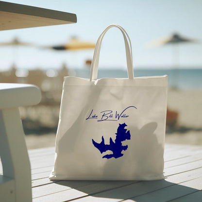 lifestyle image of Lake Bill Waller Mississippi Tote Bag