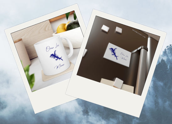 Product collage of Okhissa Lake