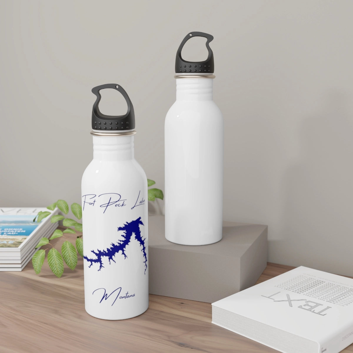 lifestyle image of Montana Fort Peck Lake Water bottle