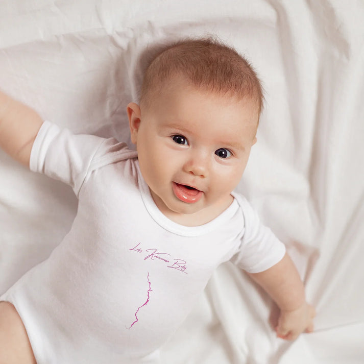 lifestyle image of Lake Koocanusa Montana Onesie