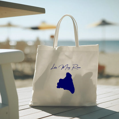 lifestyle image of Lake Mary Ronan Montana Tote Bag