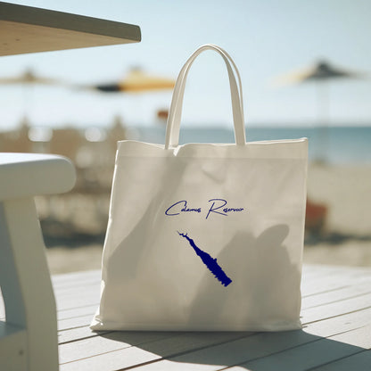 lifestyle image of Calamus Reservoir Nebraska Tote Bag