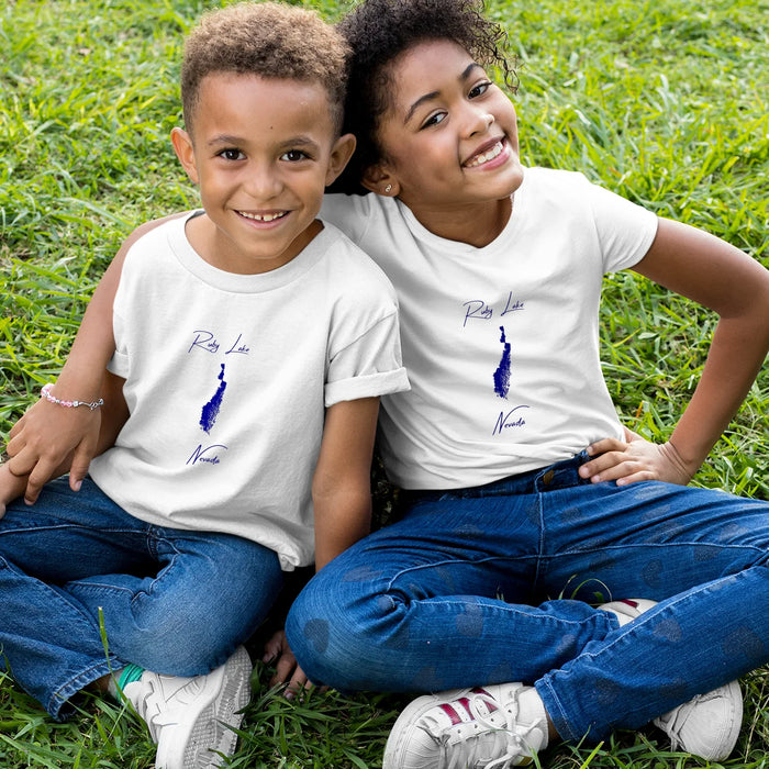 lifestyle image of Ruby Lake Nevada Youth T-shirt