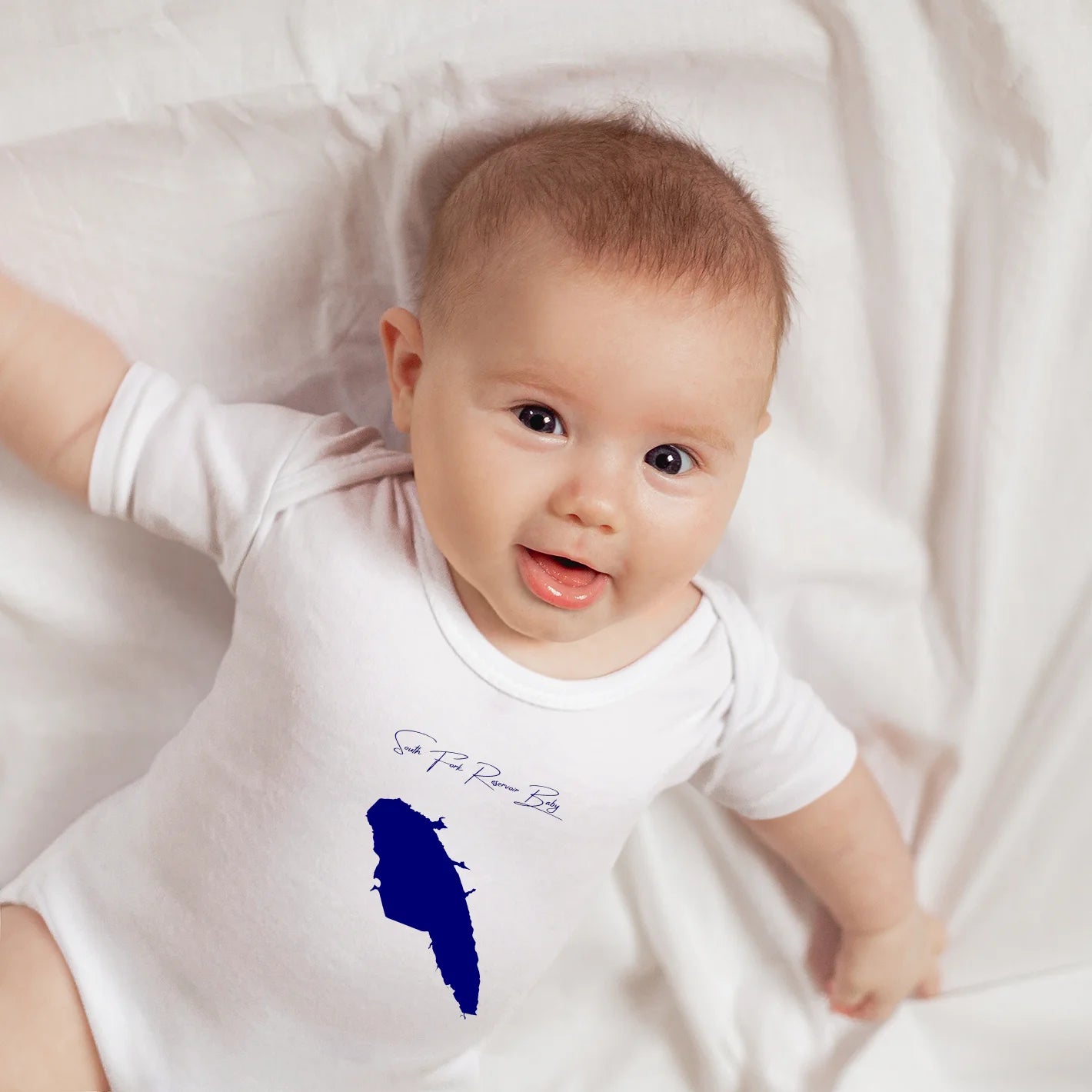 lifestyle image of South Fork Reservoir Nevada Onesie