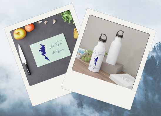 Product collage of Lake Sunapee