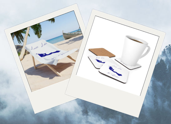 Product collage of Lovell Lake