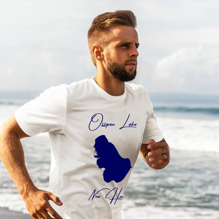 lifestyle image of Ossipee Lake New Hampshire T-shirt