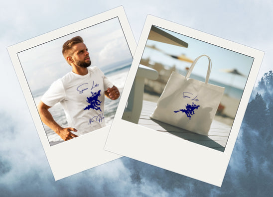 Product collage of Squam Lake