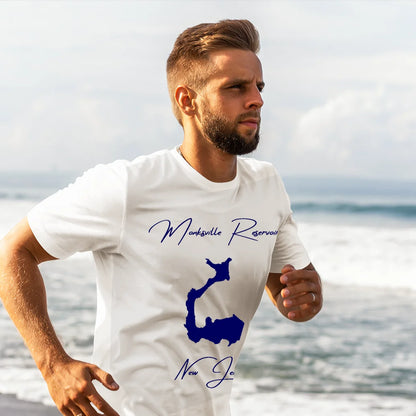 lifestyle image of Monksville Reservoir New Jersey T-shirt
