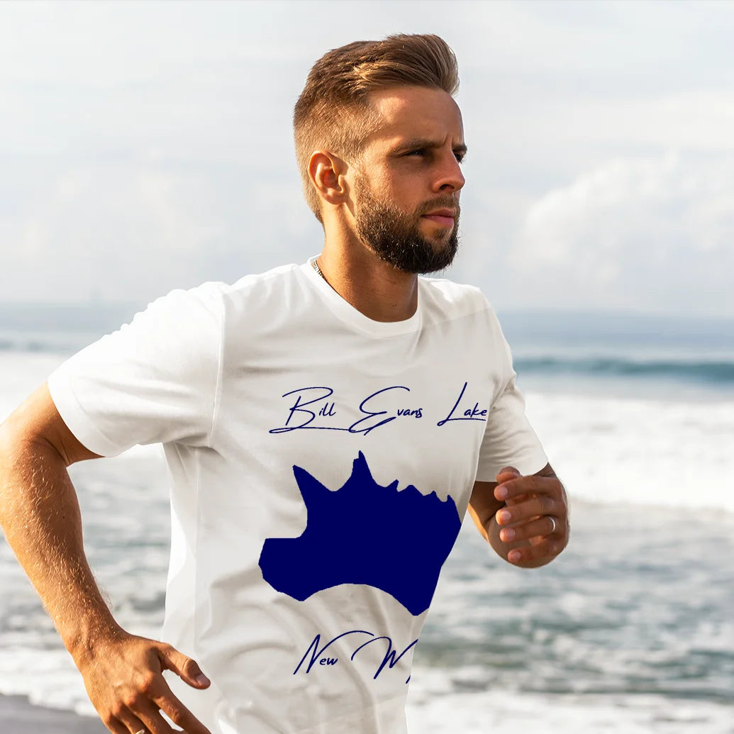 lifestyle image of Bill Evans Lake New Mexico T-shirt