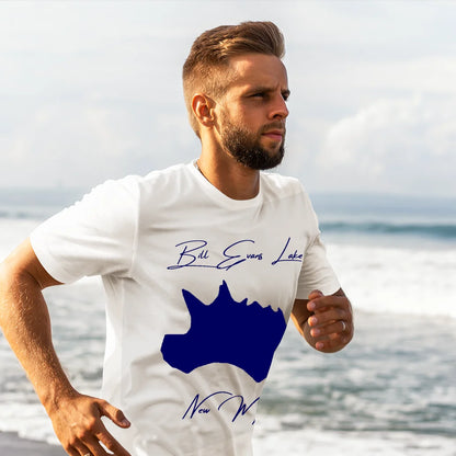 lifestyle image of Bill Evans Lake New Mexico T-shirt