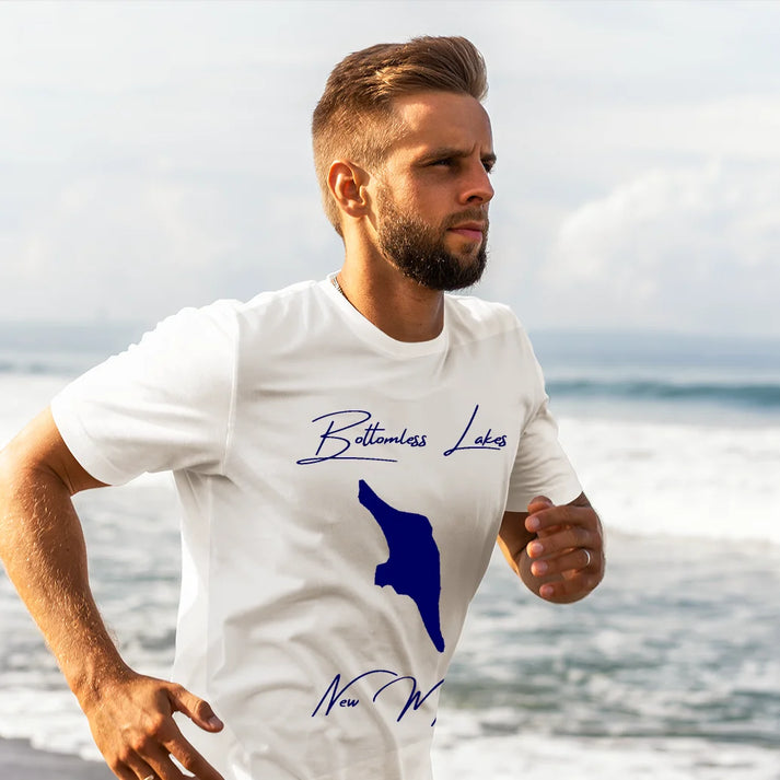 lifestyle image of Bottomless Lakes New Mexico T-shirt