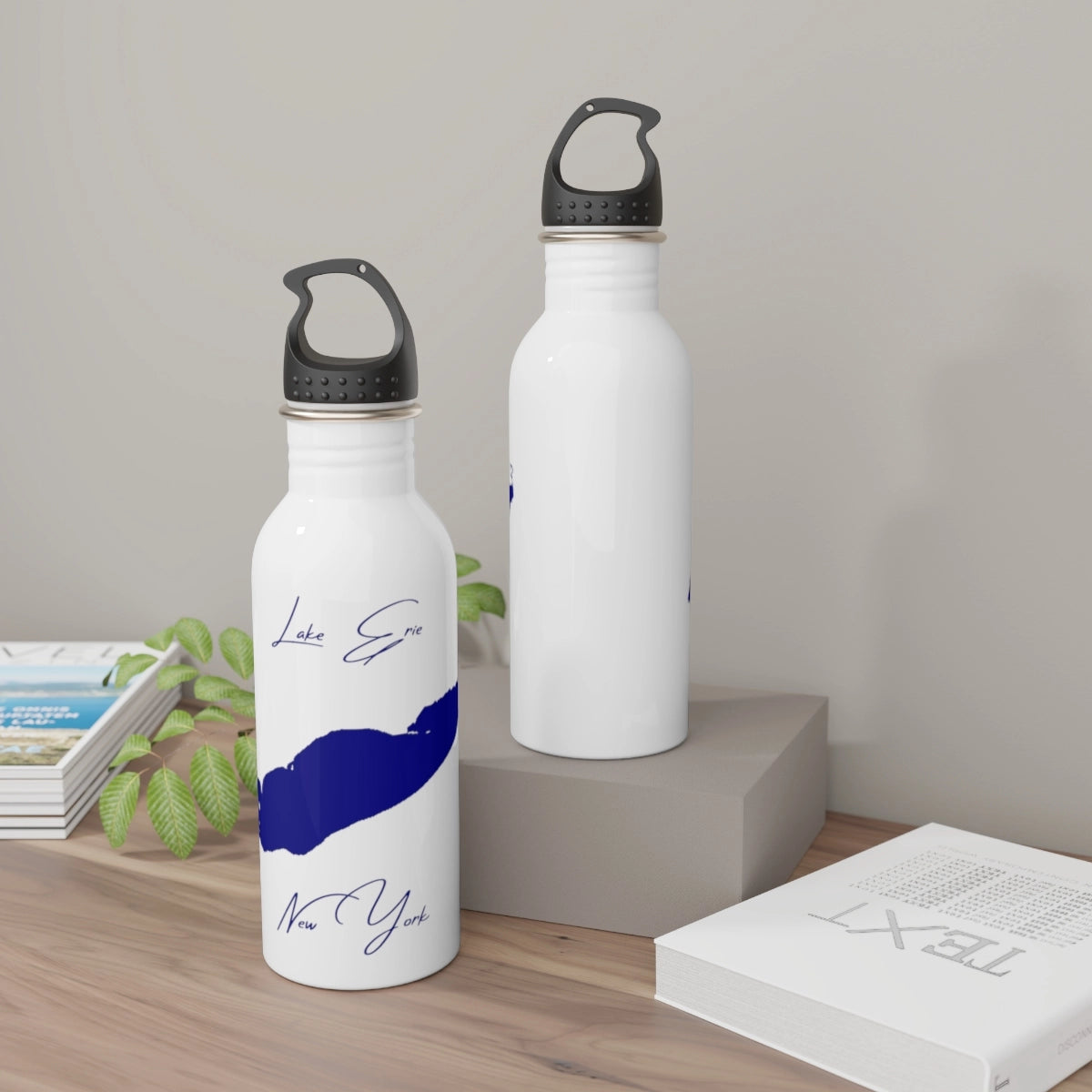lifestyle image of New York Lake Erie Water bottle