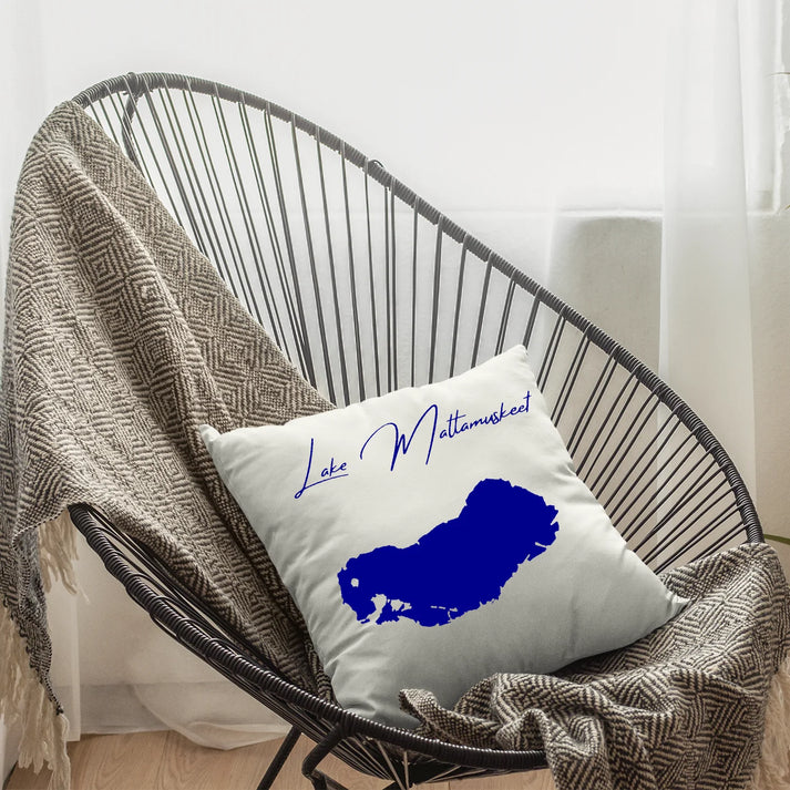 lifestyle image of Lake Mattamuskeet North Carolina Pillow