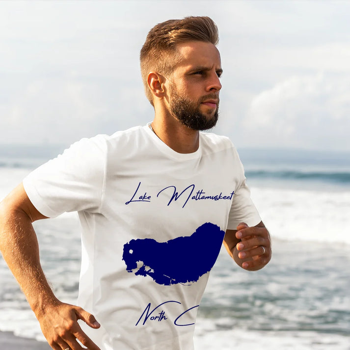 lifestyle image of Lake Mattamuskeet North Carolina T-shirt