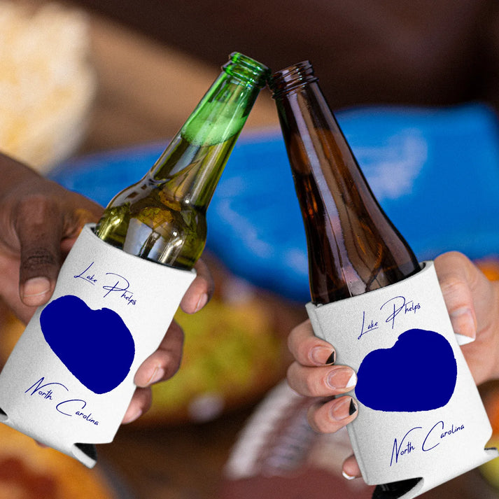 lifestyle image of Lake Phelps North Carolina Can Koozie