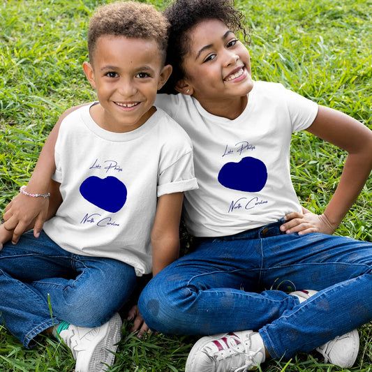 lifestyle image of Lake Phelps North Carolina Youth T-shirt