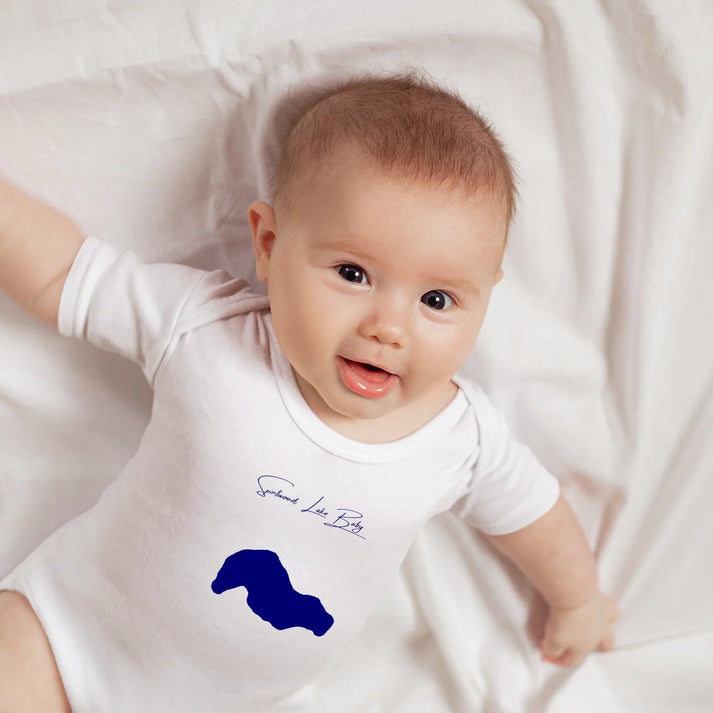 lifestyle image of Spiritwood Lake North Dakota Onesie