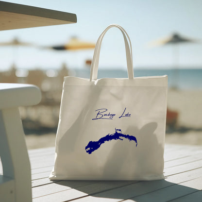 lifestyle image of Buckeye Lake Ohio Tote Bag