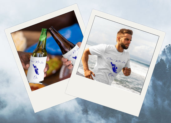 Product collage of Charles Mill Lake