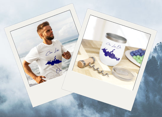 Product collage of Cowan Lake