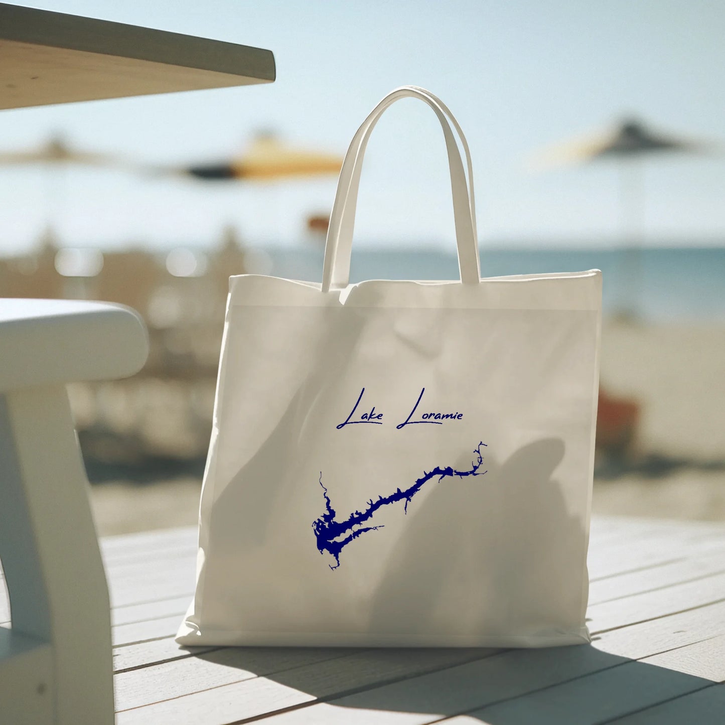 lifestyle image of Lake Loramie Ohio Tote Bag