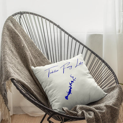 lifestyle image of Tenkiller Ferry Lake Oklahoma Pillow