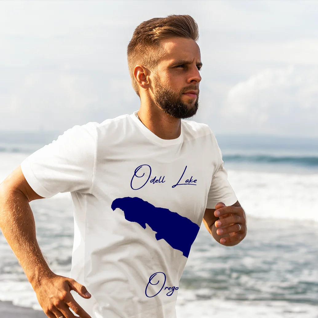 lifestyle image of Odell Lake Oregon T-shirt