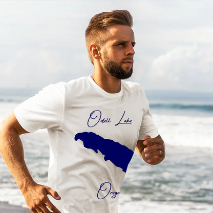 lifestyle image of Odell Lake Oregon T-shirt