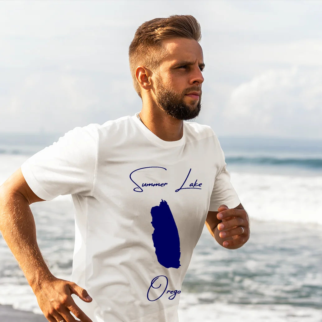 lifestyle image of Summer Lake Oregon T-shirt