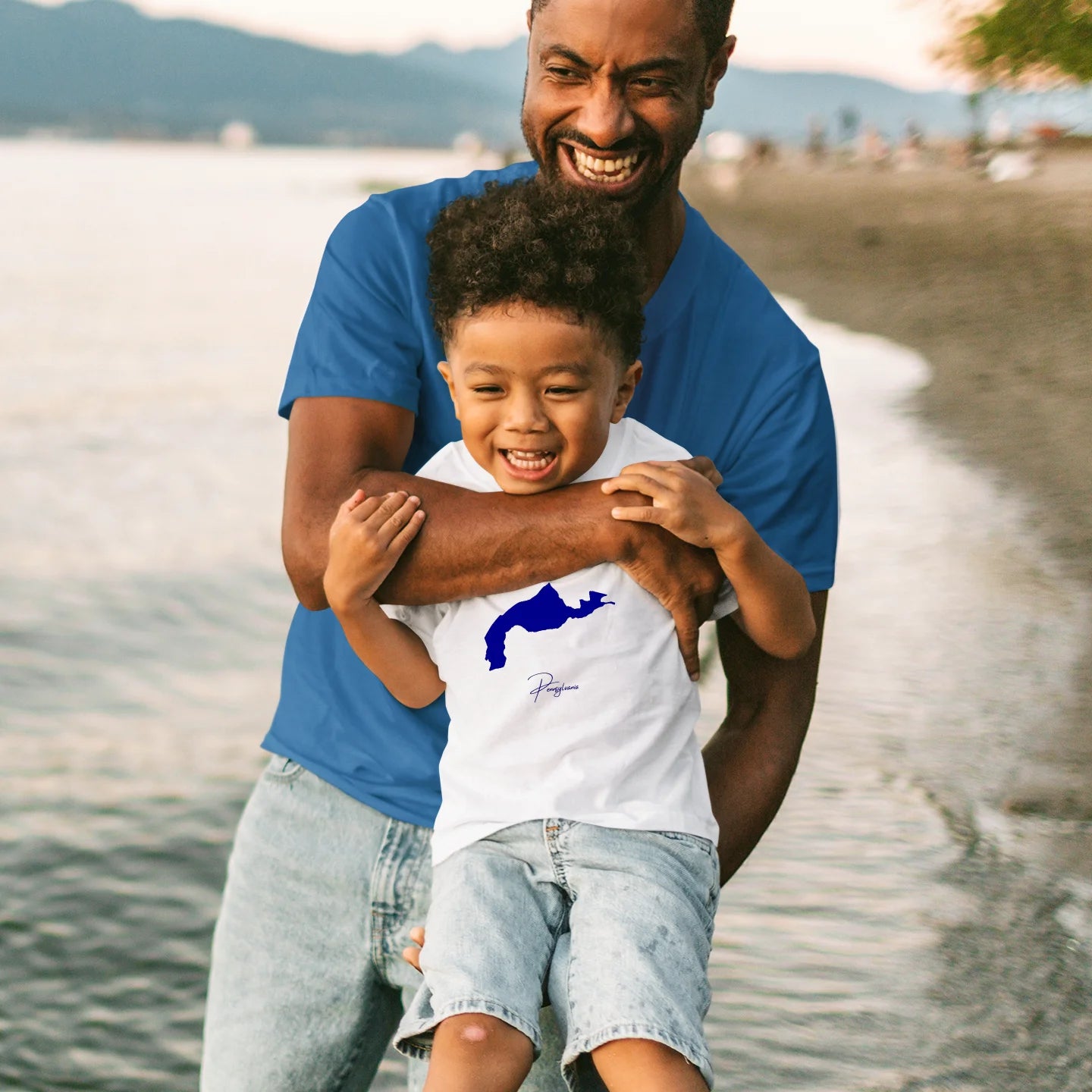 lifestyle image of Tioga-Hammond Lakes Pennsylvania Toddler T-shirt