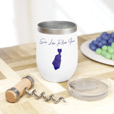 Rhode Island Echo Lake  Wine Tumbler lifestyle view