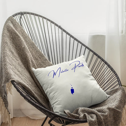 lifestyle image of Melville Ponds Rhode Island Pillow