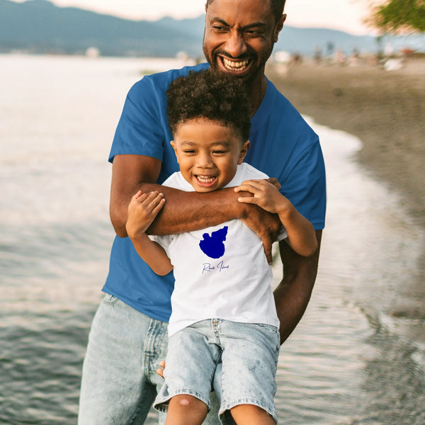lifestyle image of Worden Pond Rhode Island Toddler T-shirt