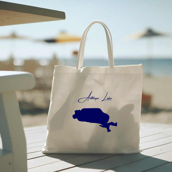 lifestyle image of Antelope Lake South Dakota Tote Bag