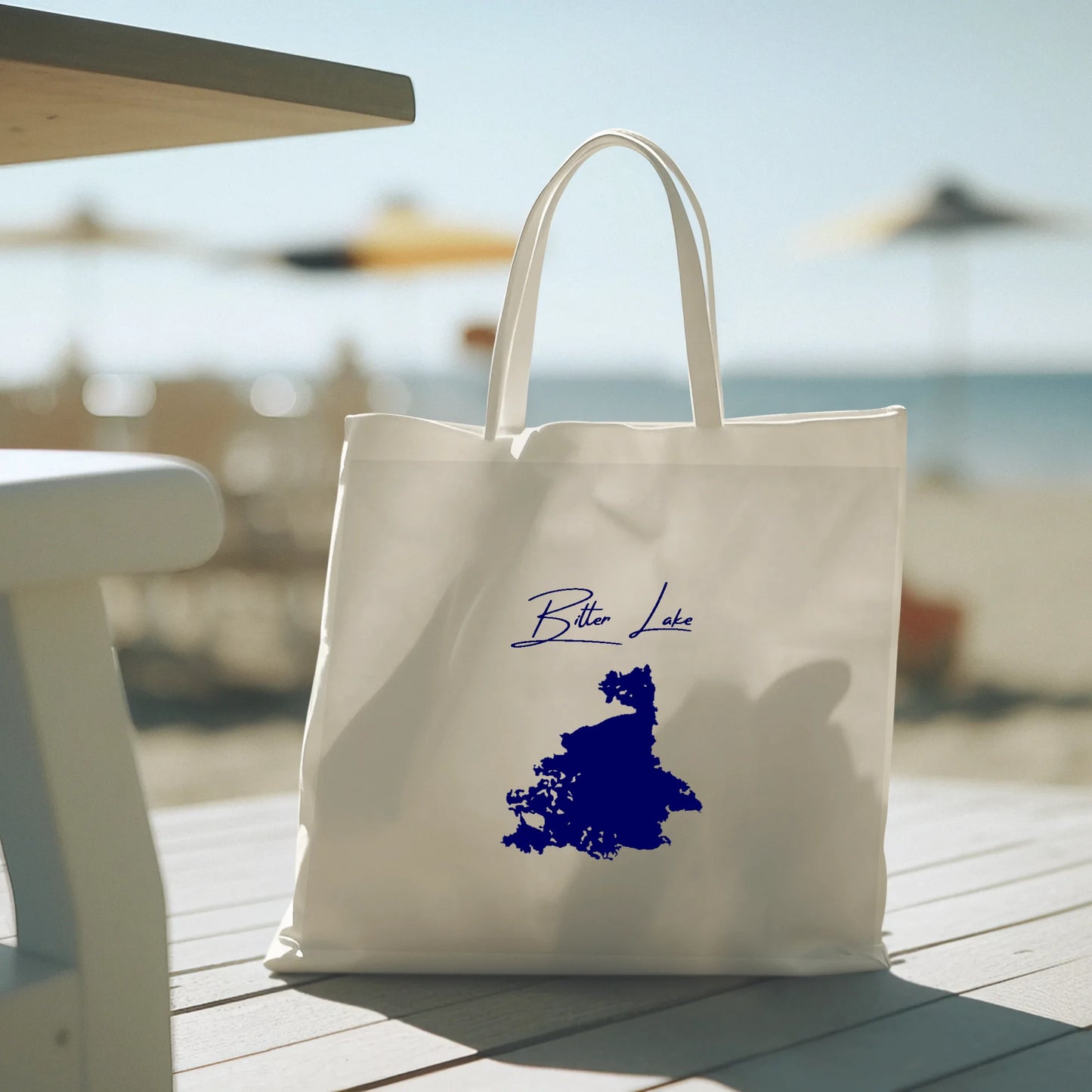 lifestyle image of Bitter Lake South Dakota Tote Bag