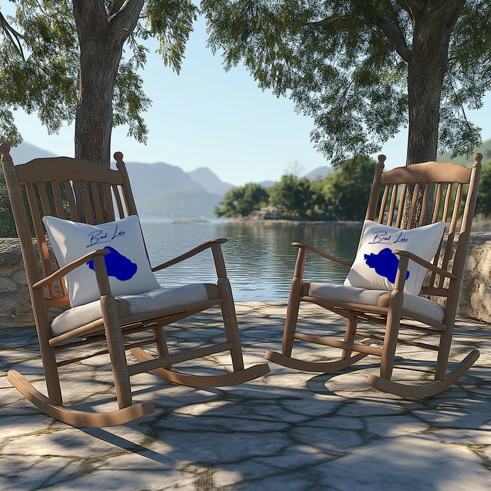 lifestyle image of Brant Lake South Dakota Outdoor Pillow