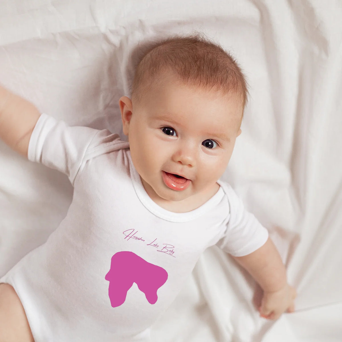 lifestyle image of Horseshoe Lake South Dakota Onesie